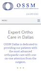 Mobile Screenshot of ossmdallas.com